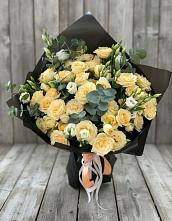 Букет цветов из:  Розы и Лизиантусы #REPLACE_PRED# Токарёвке