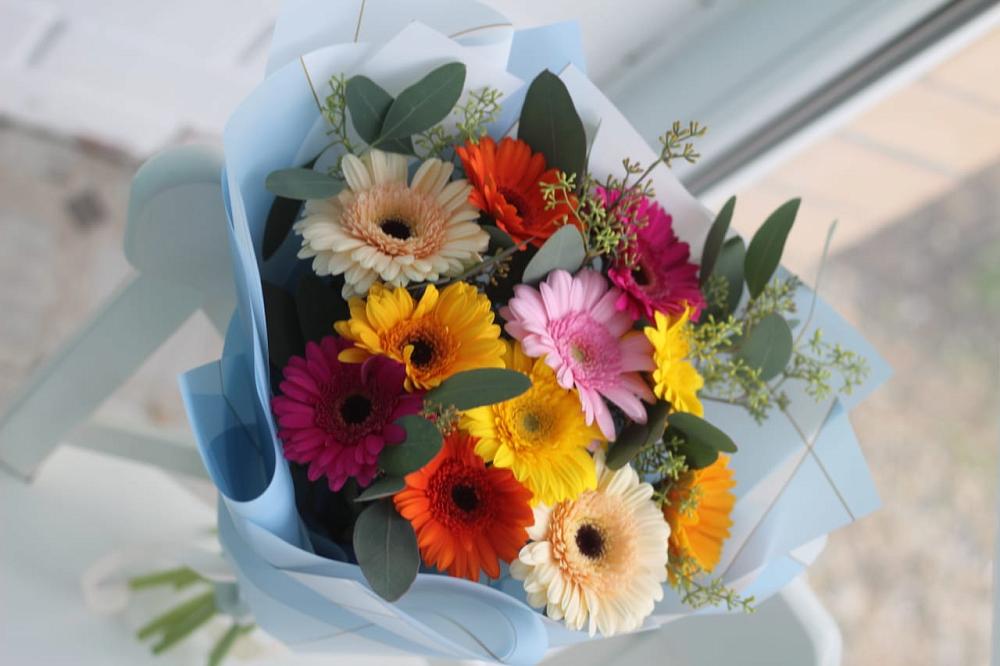 Букет цветов из: Герберы в Токарёвке