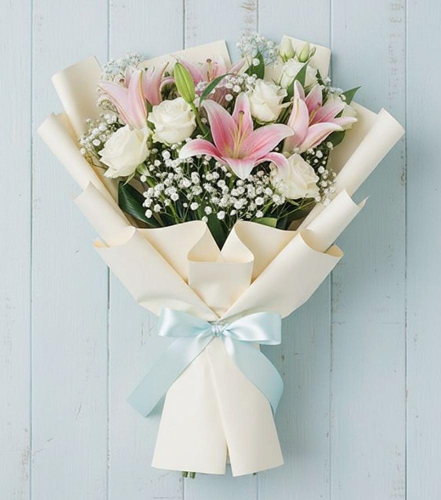 Букет цветов из: Лилии в Токарёвке