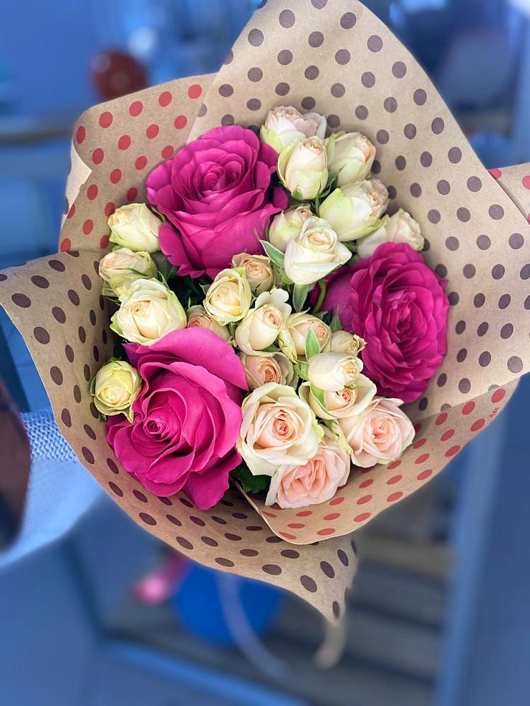 Букет цветов из: Розы в Токарёвке