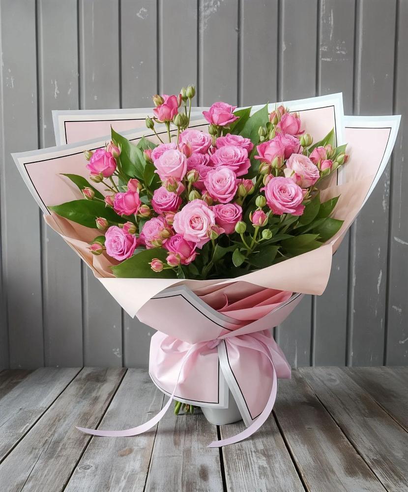 Букет Розовый кустик в Токарёвке