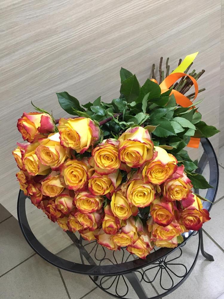 Букет Желтые розы в Токарёвке