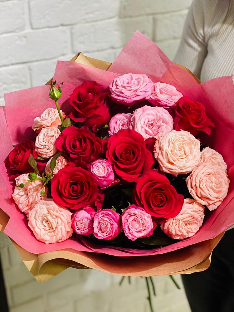 Букет цветов из: Розы в Токарёвке
