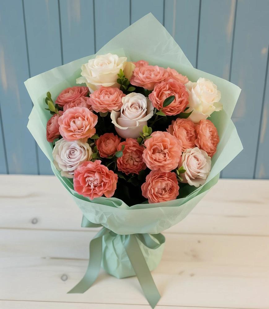 Букет цветов из: Розы в Токарёвке