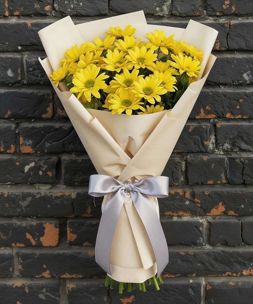 Букет цветов из: Хризантемы в Токарёвке