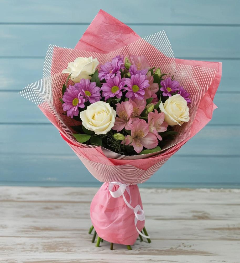 Букет цветов из: Герберы в Токарёвке