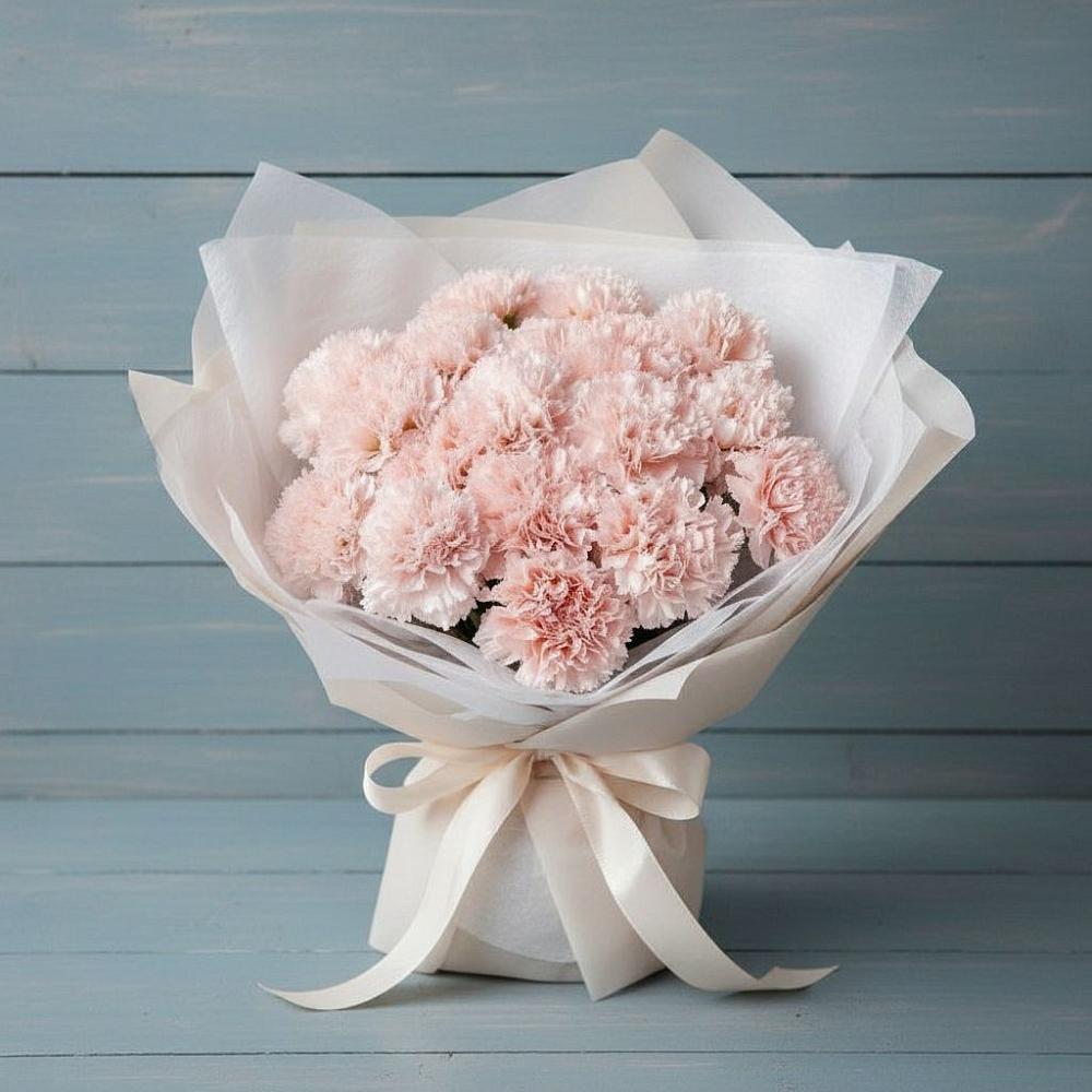 Букет цветов из: Гвоздики в Токарёвке