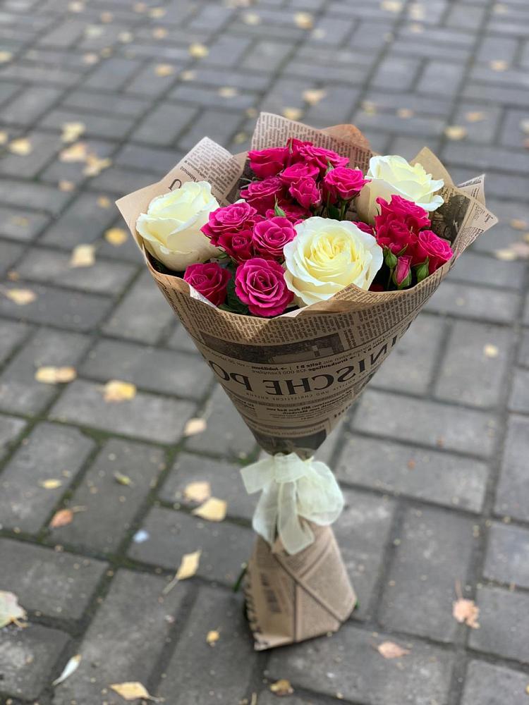 Букет цветов из: Розы в Токарёвке