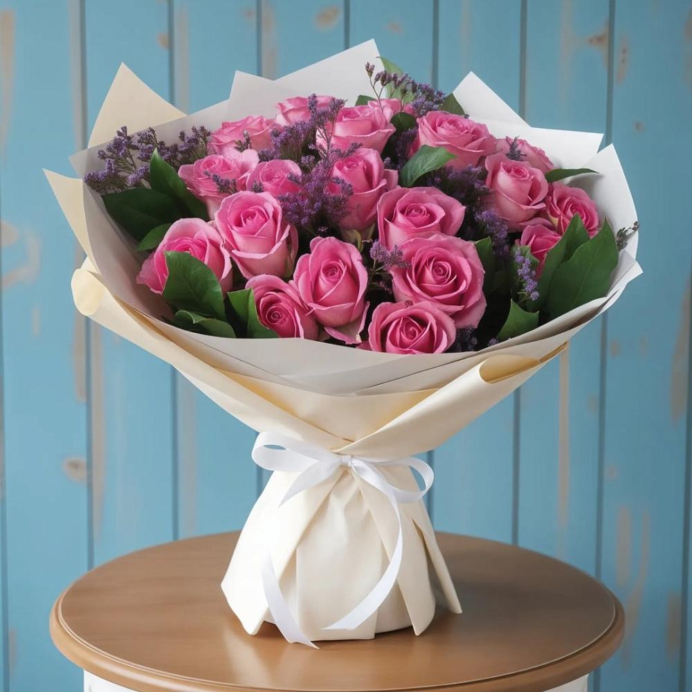 Букет цветов из: Розы в Токарёвке