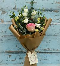 Букет цветов из:  Розы и Лизиантусы #REPLACE_PRED# Токарёвке